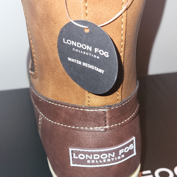 London Fog NIB - Mildred Cold Weather Dark Brown Women Size 9m Boots - Picture 6 of 8
